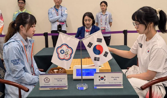 한국, 대만에게 남자단체전 5-0, 여자단체전 3-0 승리 