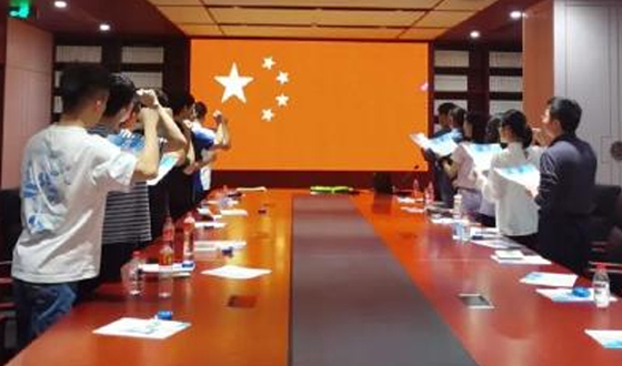 중국 대표팀, 반도핑(Anti Doping)에 대한 특별 학습 진행